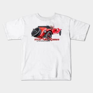 1930 Alfa Romeo 6C1750 Sports Zagato Kids T-Shirt